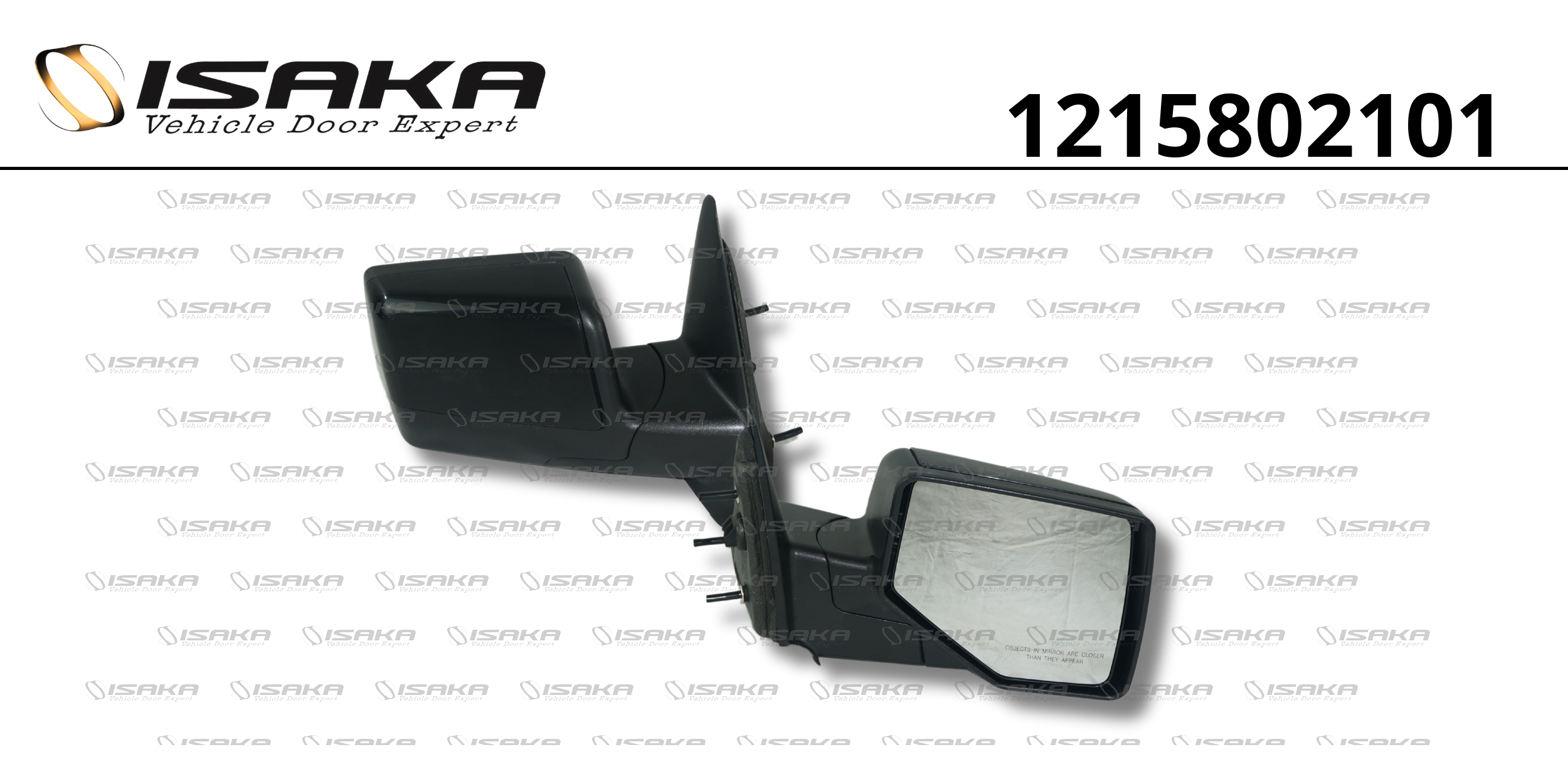 RETROVISOR LD FIXO CAPA LISA P/PINTURA