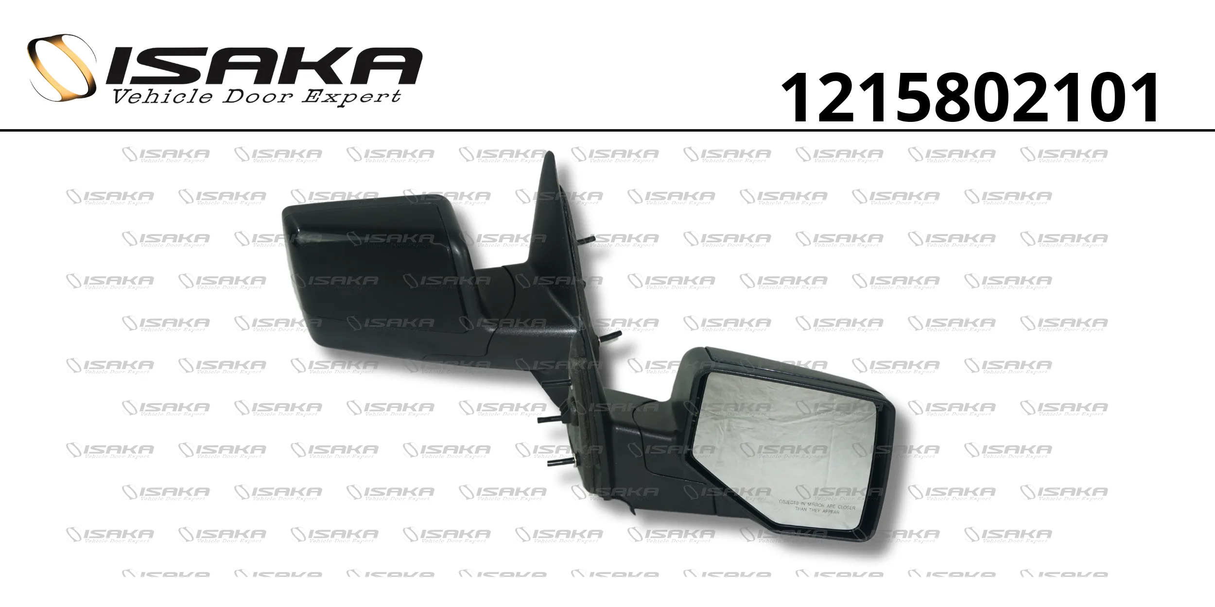 RETROVISOR LD FIXO CAPA LISA P/PINTURA
