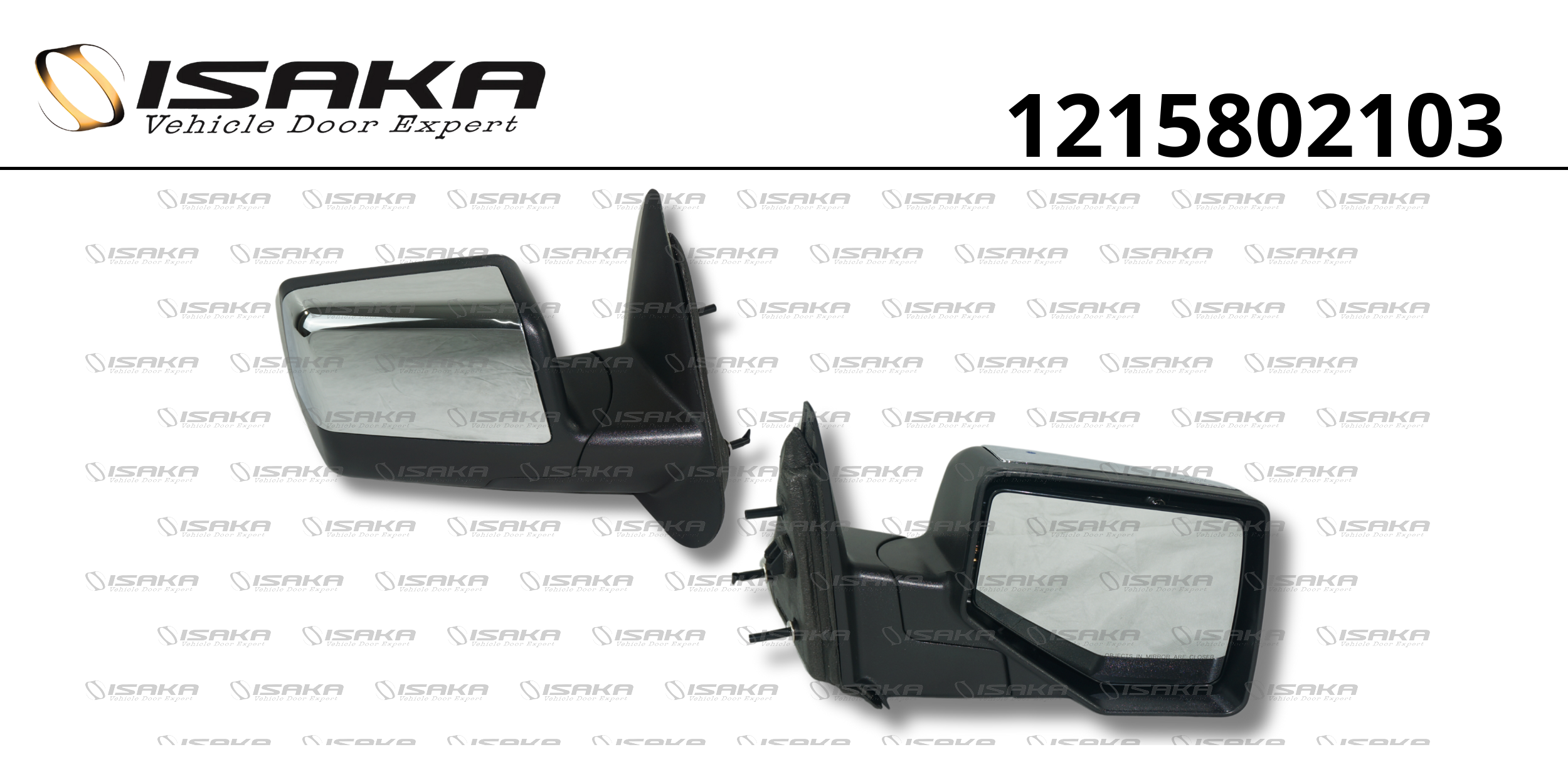 RETROVISOR LD FIXO CAPA CROMADA