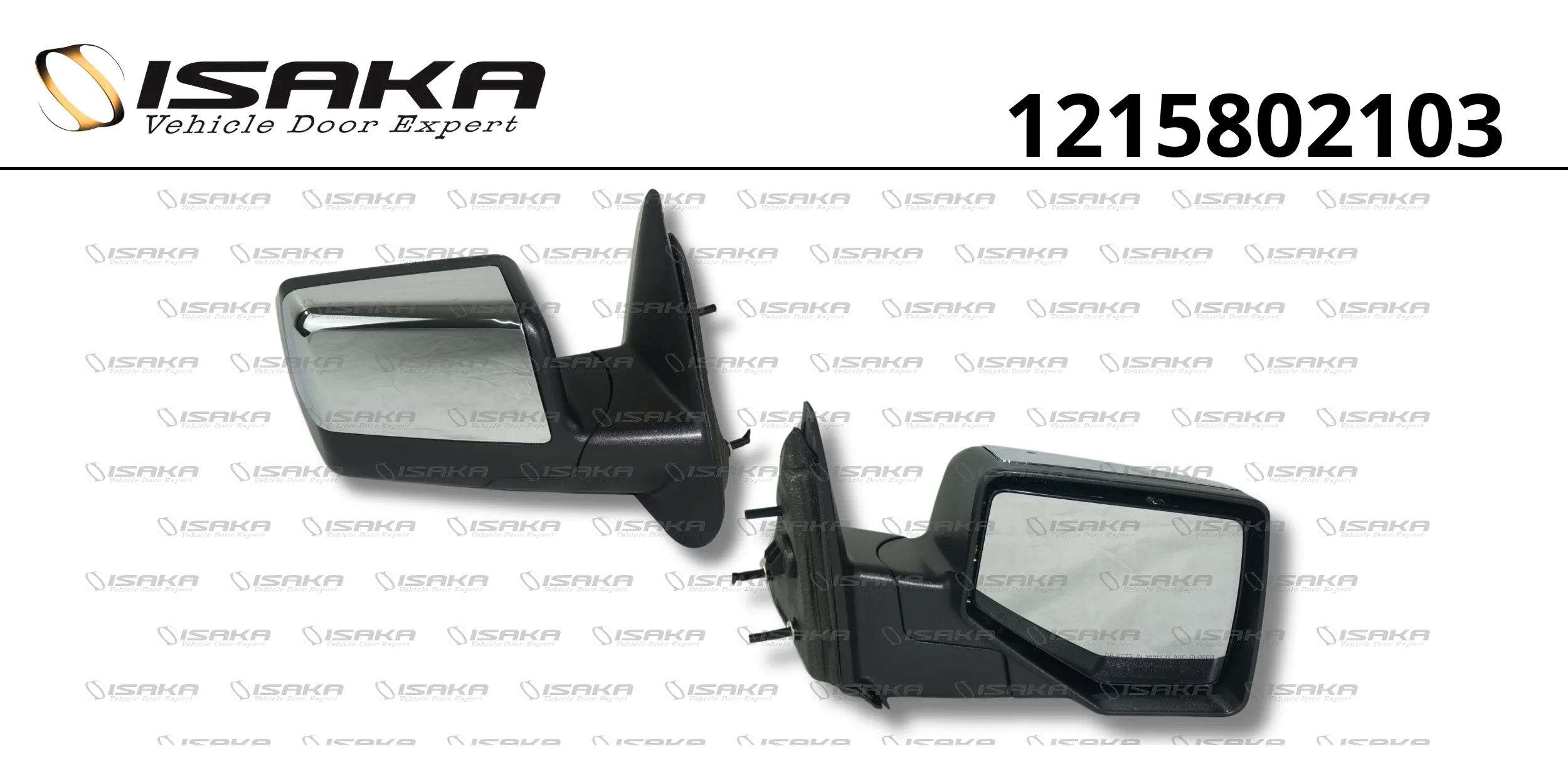 RETROVISOR LD FIXO CAPA CROMADA