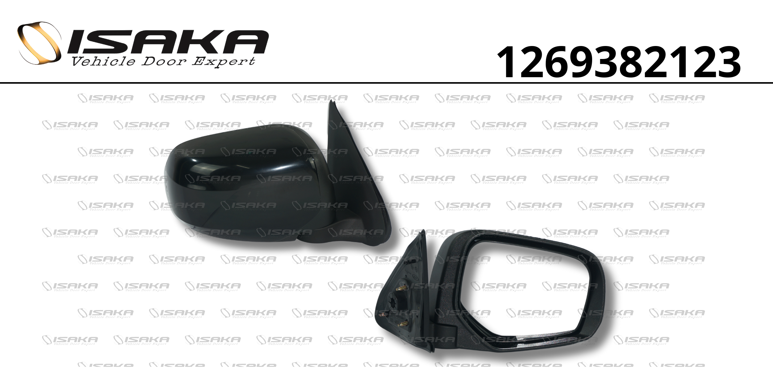 RETROVISOR LD FIXO CAPA PRETA LISA