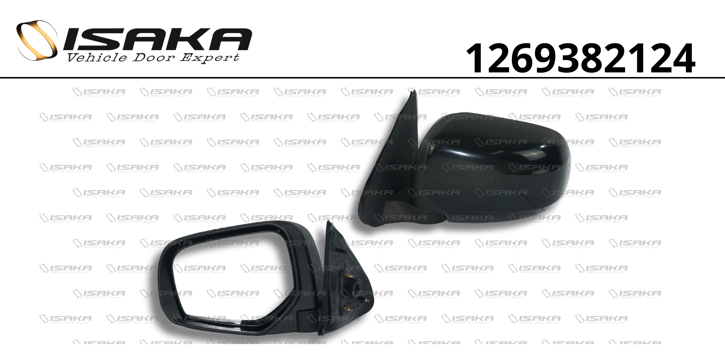 RETROVISOR LE FIXO CAPA PRETA LISA