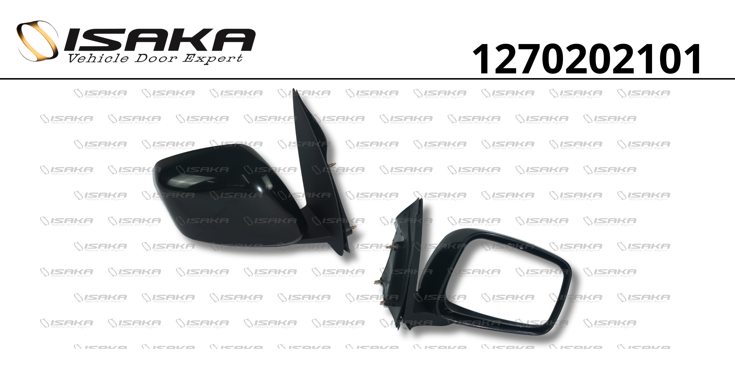 RETROVISOR LD FIXO CAPA LISA P/PINTURA