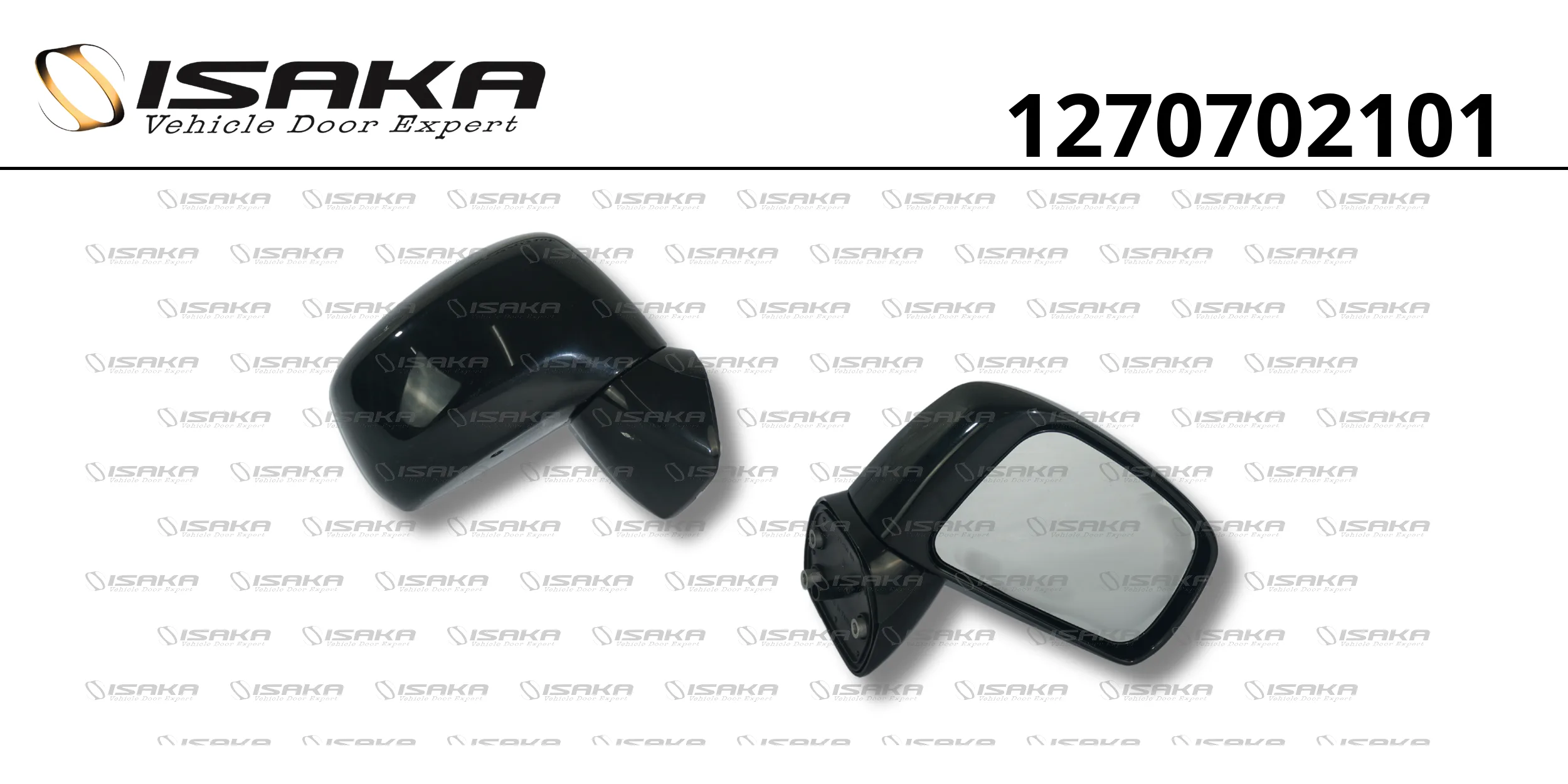 RETROVISOR LD FIXO CAPA LISA P/PINTURA