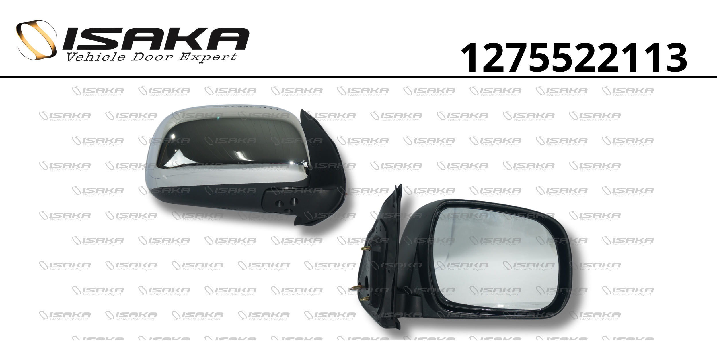 RETROVISOR LD FIXO CAPA CROMADA
