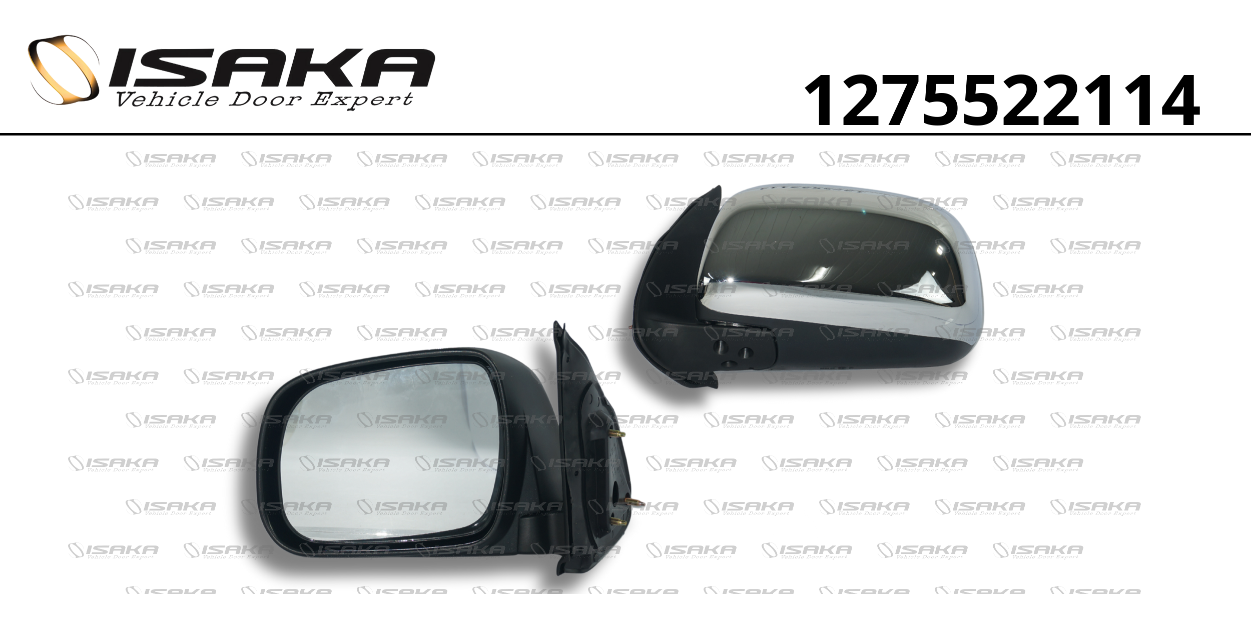 RETROVISOR LE FIXO CAPA CROMADA