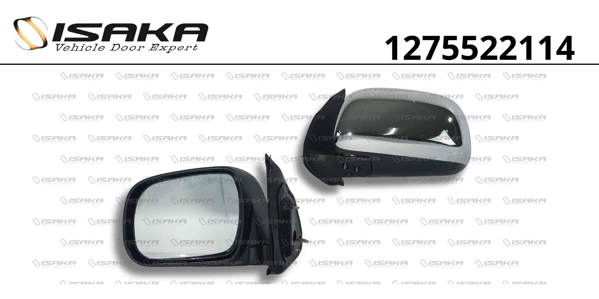RETROVISOR LE FIXO CAPA CROMADA