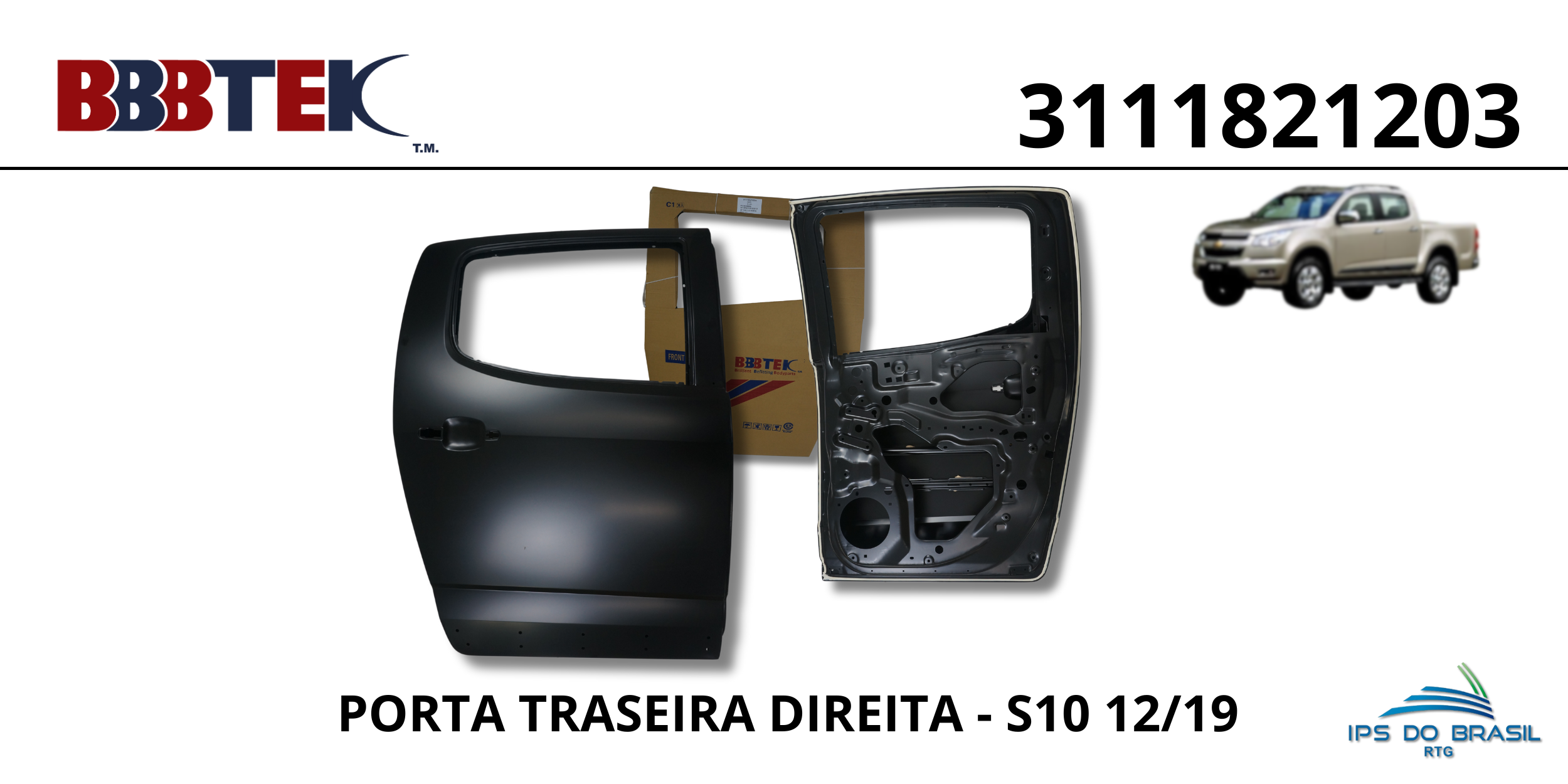 PORTA TRASEIRA LE