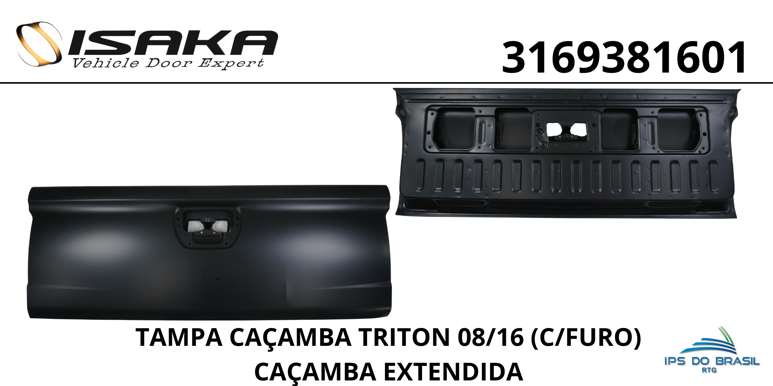 TAMPA TRASEIRA