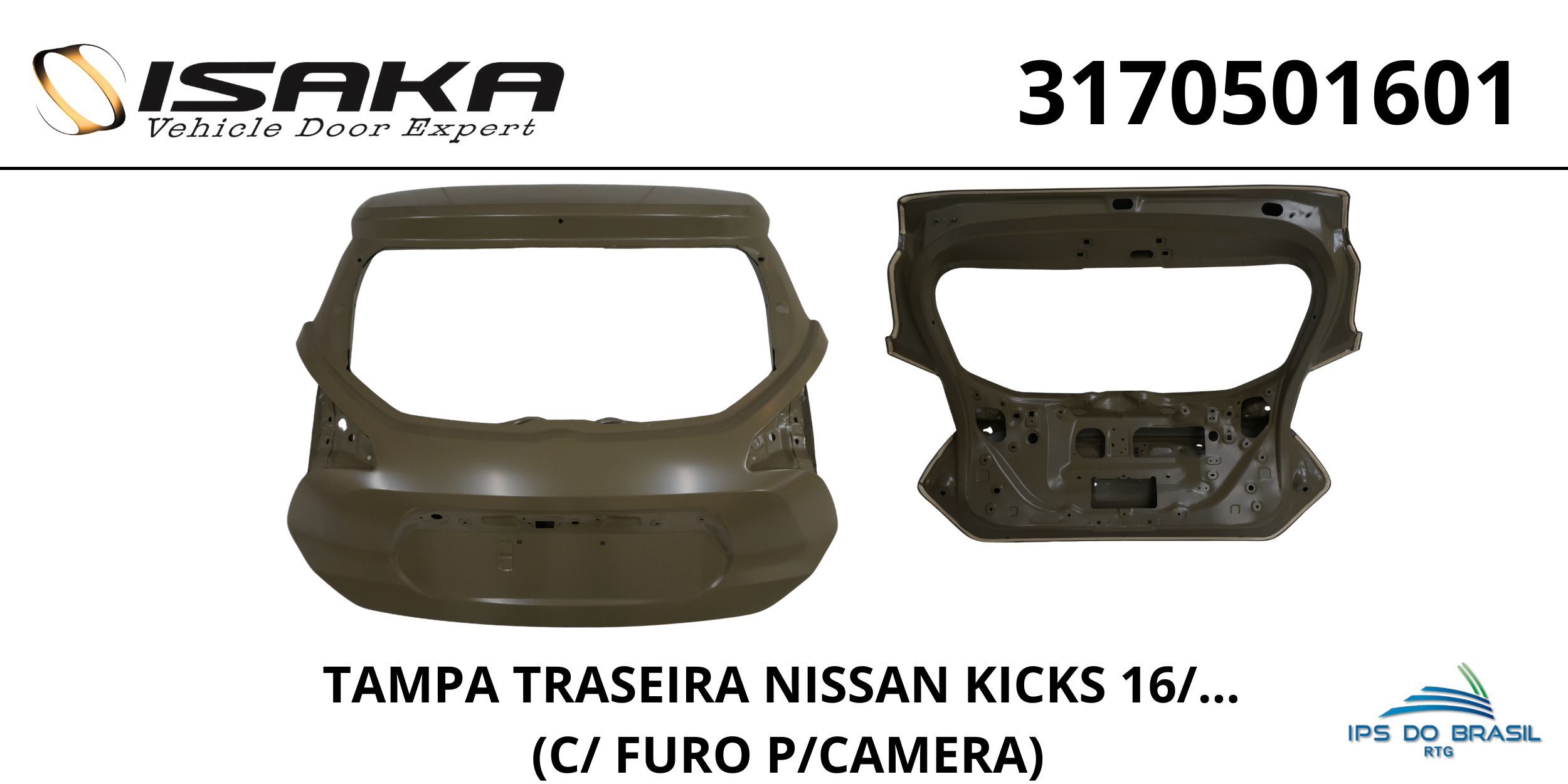 TAMPA TRASEIRA