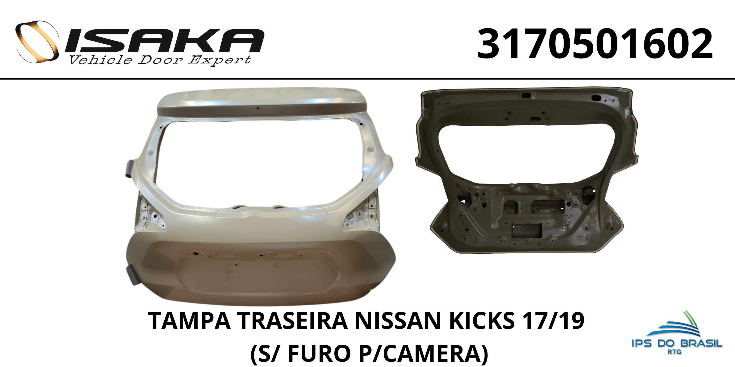 TAMPA TRASEIRA