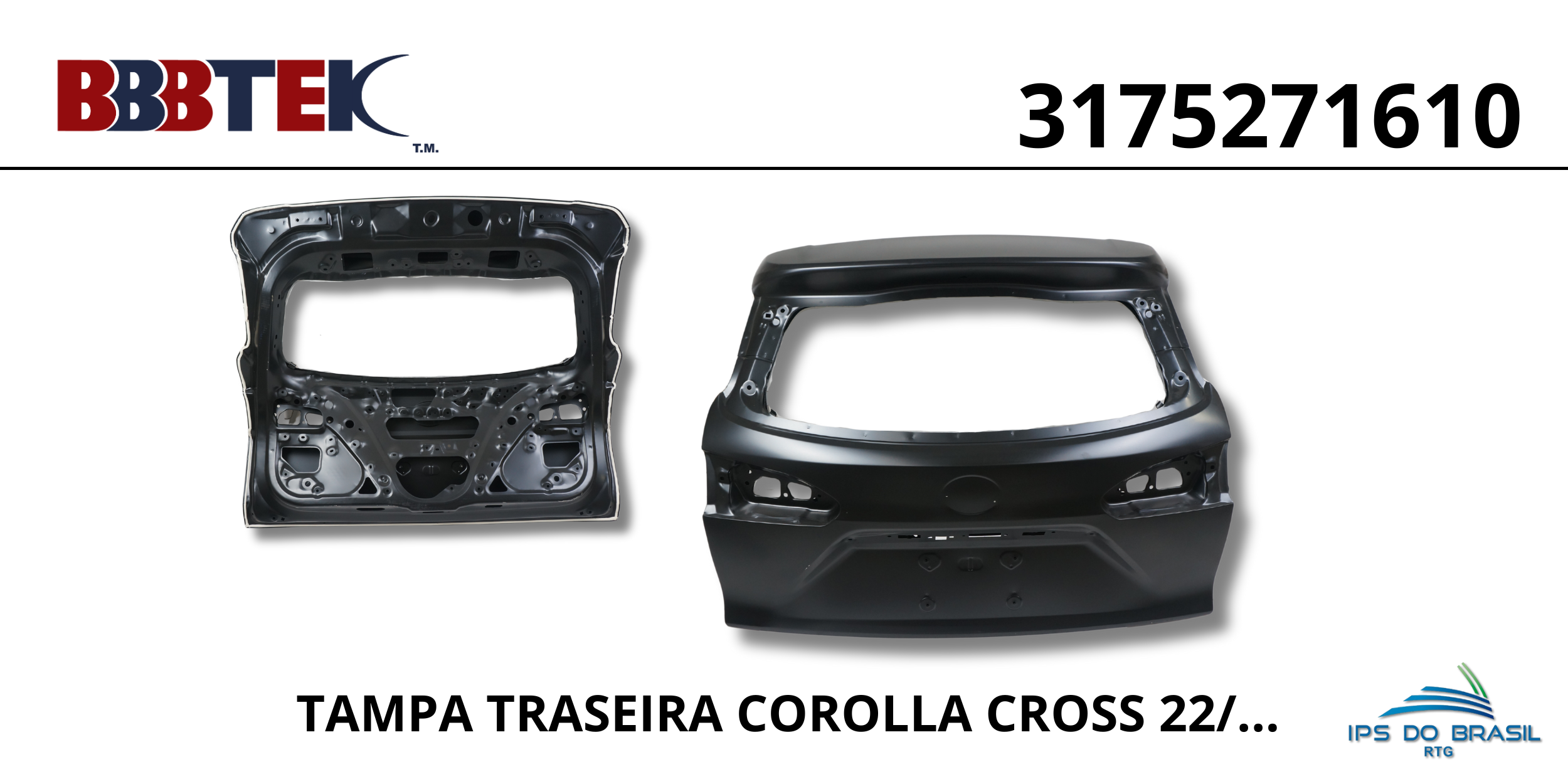 TAMPA TRASEIRA