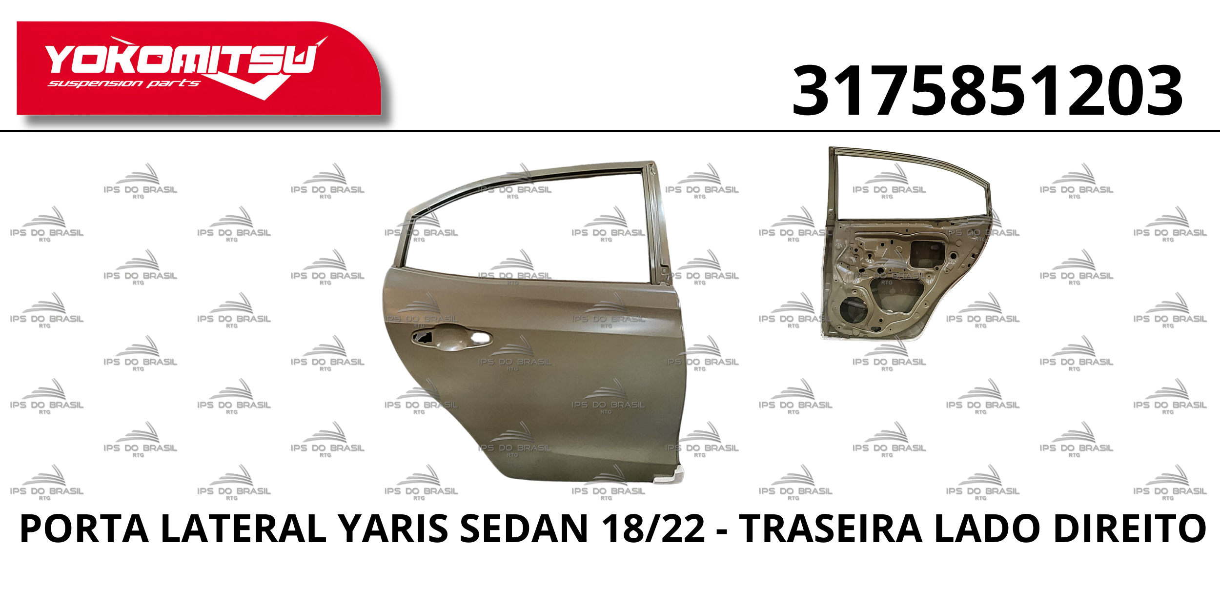 PORTA TRASEIRA LD