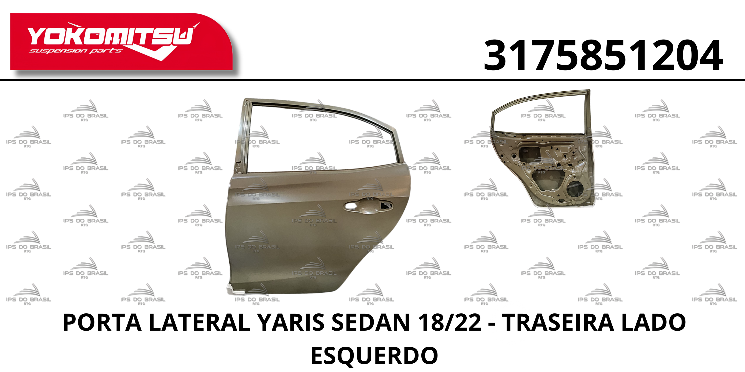 PORTA TRASEIRA LE